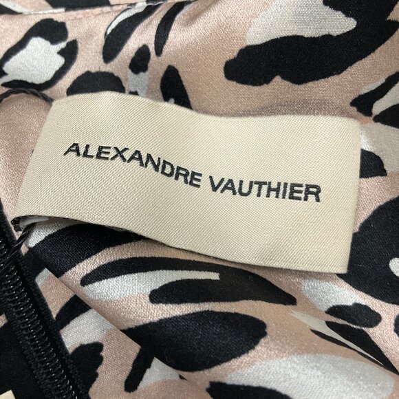 Alexandre Vauthier Powder Plunging Leo Mini Dress - Picture 4 of 6